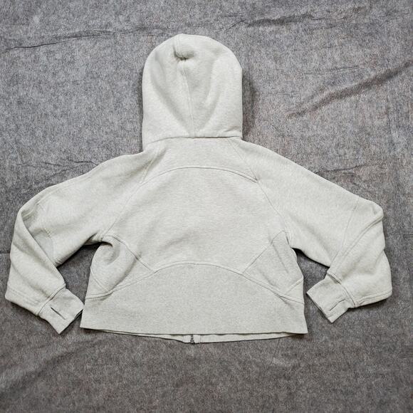 Lululemon Hoodie Womens XXS/XS Scuba Sweatshirt Oversized Full Zip Waist Length - Picture 3 of 7